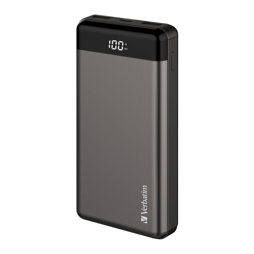 Verbatim 20000mAh 66W PD & QC 3.0 Power Pack